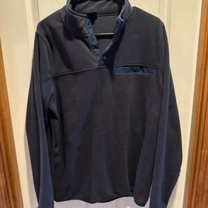 32 Degrees Dark Blue Fleece Top